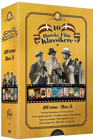 40'erne - Boks 5 - 10 Danske Filmklassikere